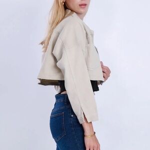 Linen Cardigan Pastel Green Long Sleeve Button Down Up Lightweight Thin